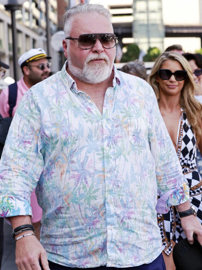 Kyle Sandilands on his way to Jackie O’s birthday party in 2024.