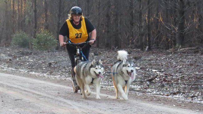 TALENTED: Monique Hall and her family were avid members of the WA Sled dog sporting community. Pic: Supplied