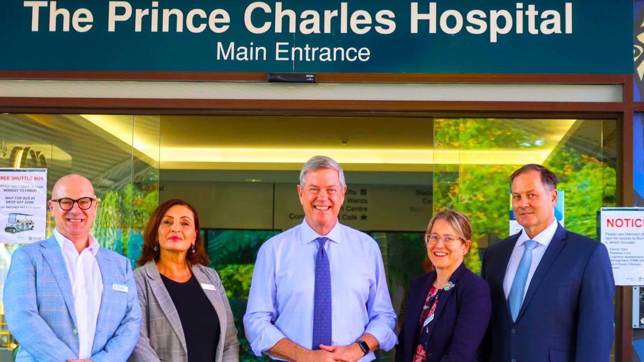 New Health Minister Tim Nicholls visited the hospital this month to address false information regarding mould remediation at the hospital and budget cuts but not the financial statements.