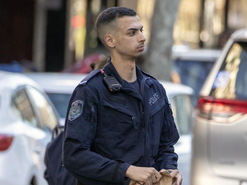 NSW Police officer Beau Lamarre.