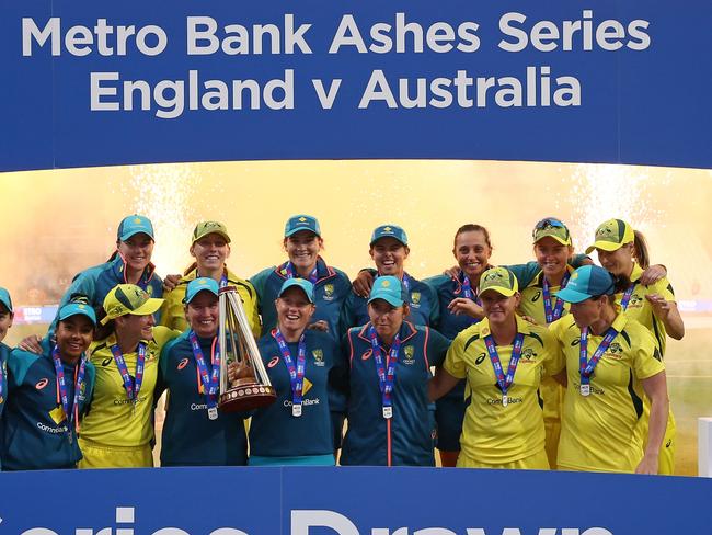 Australia retained the Ashes in 2023, but a disappointing end to the series left a bitter taste in the mouth. Picture: Steve Bardens/Getty Images