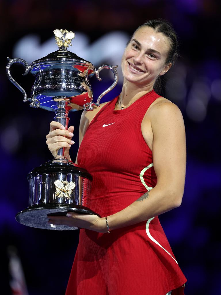 2024 Australian Open champion. Photo by Julian Finney/Getty Images