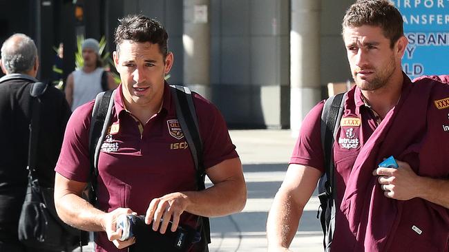 Queensland couldn’t keep a lid on Slater’s injury. (Liam Kidston.)