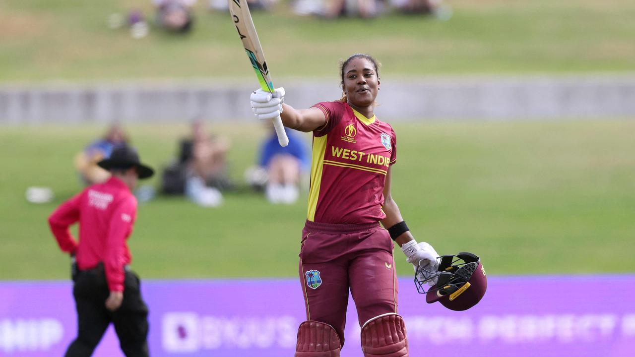 West Indies Hayley Matthews. Photo by MICHAEL BRADLEY / AFP