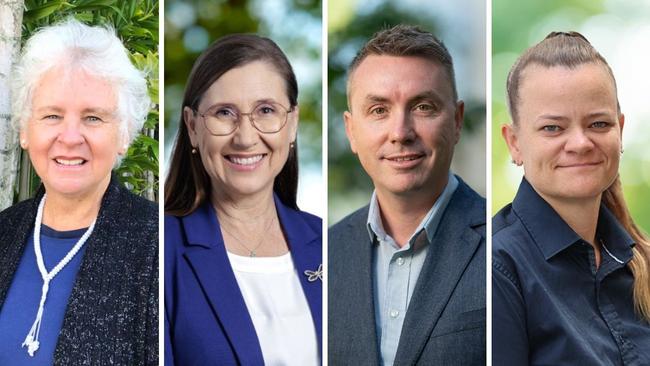 Mirani candidate Patricia Martin, LNP candidate for Rockhampton Donna Kirkland, One Nation candidate for Keppel James Ashby and One Nation candidate for Mirani Brettlyn 'Beaver' Neal reveal their views on abortion.