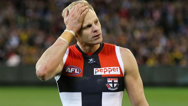 Nick Riewoldt during his playing days. Picture: Michael Klein