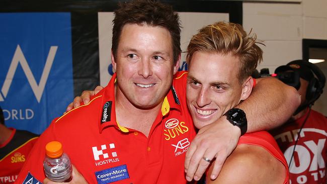 The Suns have made gradual progress in Stuart Dew’s second season. Picture: Getty Images