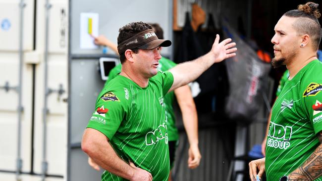 Former Townsville Blackhawks Coach Aaron Payne was ousted this season.. Picture: Alix Sweeney