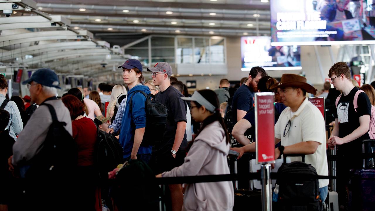 Telehealth sick note provider Sicky has seen an 11 per cent increase in sick certificate requests tied to travel-related flu and Covid cases. Picture: NCA NewsWire / Nikki Short