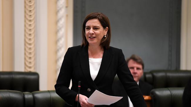 Queensland Leader of the Opposition Deb Frecklington. Picture: NCA NewsWire/Dan Peled