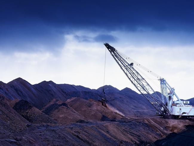 Operations at the Caval Ridge coking coal mine in Queensland, owned by the BHP Mitsubishi Alliance (BMA). Picture supplied by BHP