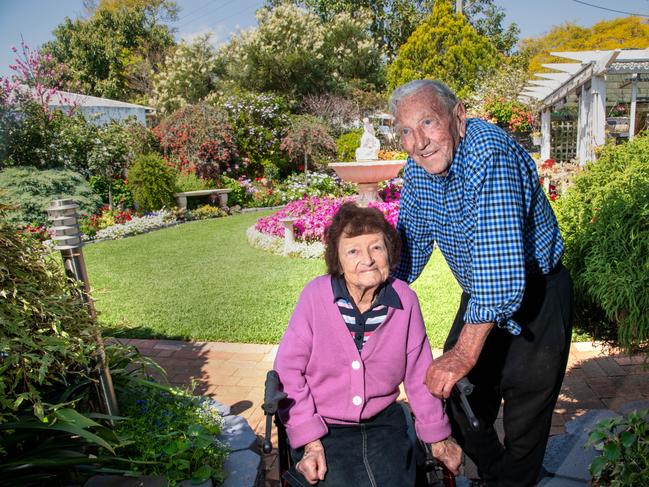 Les and Fae Stephson, 161 Perth Street, South Toowoomba. Chronicle Garden CompetitionSeptember 2023