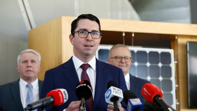 Patrick Gorman said he did not believe lowering the voting age was the "priority that we need right now". Picture: NCA NewsWire /Philip Gostelow