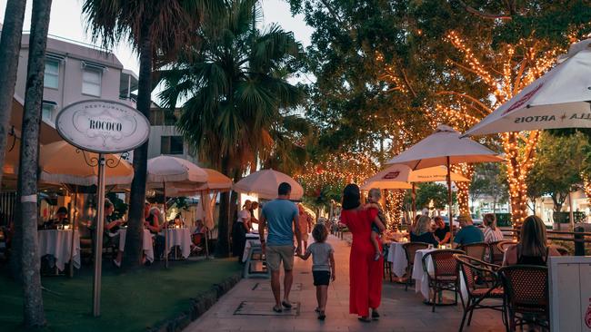 Hastings St, Noosa. Picture: Jesse Lindemann