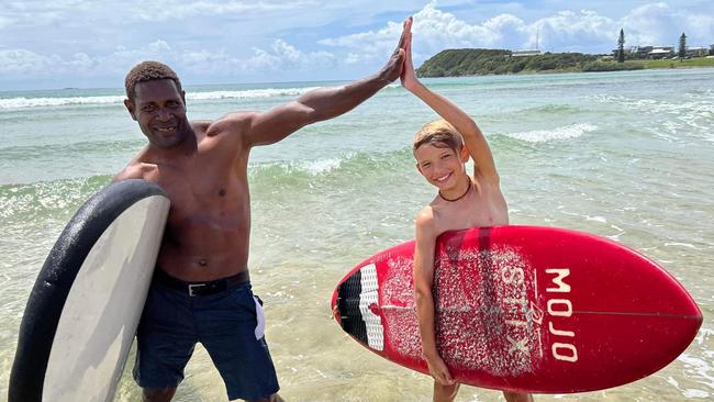 Nathan Folkes, who runs the Arrawarra Beach Holiday Park and surf camp, said a 30-year masterplan is being developed for the park which will return it to its more traditional customers of holiday-makers as opposed to seasonal workers. Picture: Supplied