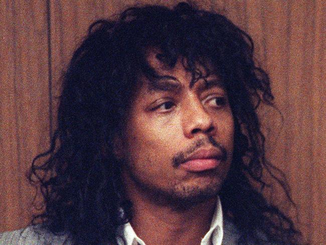 Rick James in 1991.