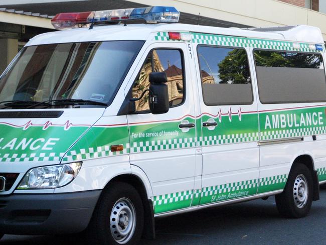 NEWS ( FILE PIC ) Ambulances at Royal Perth Hospital . Generic .