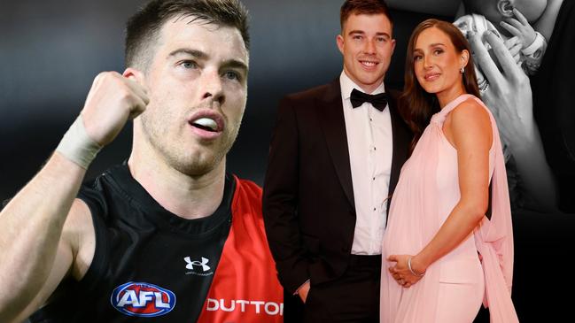 Zach Merrett becomes a father