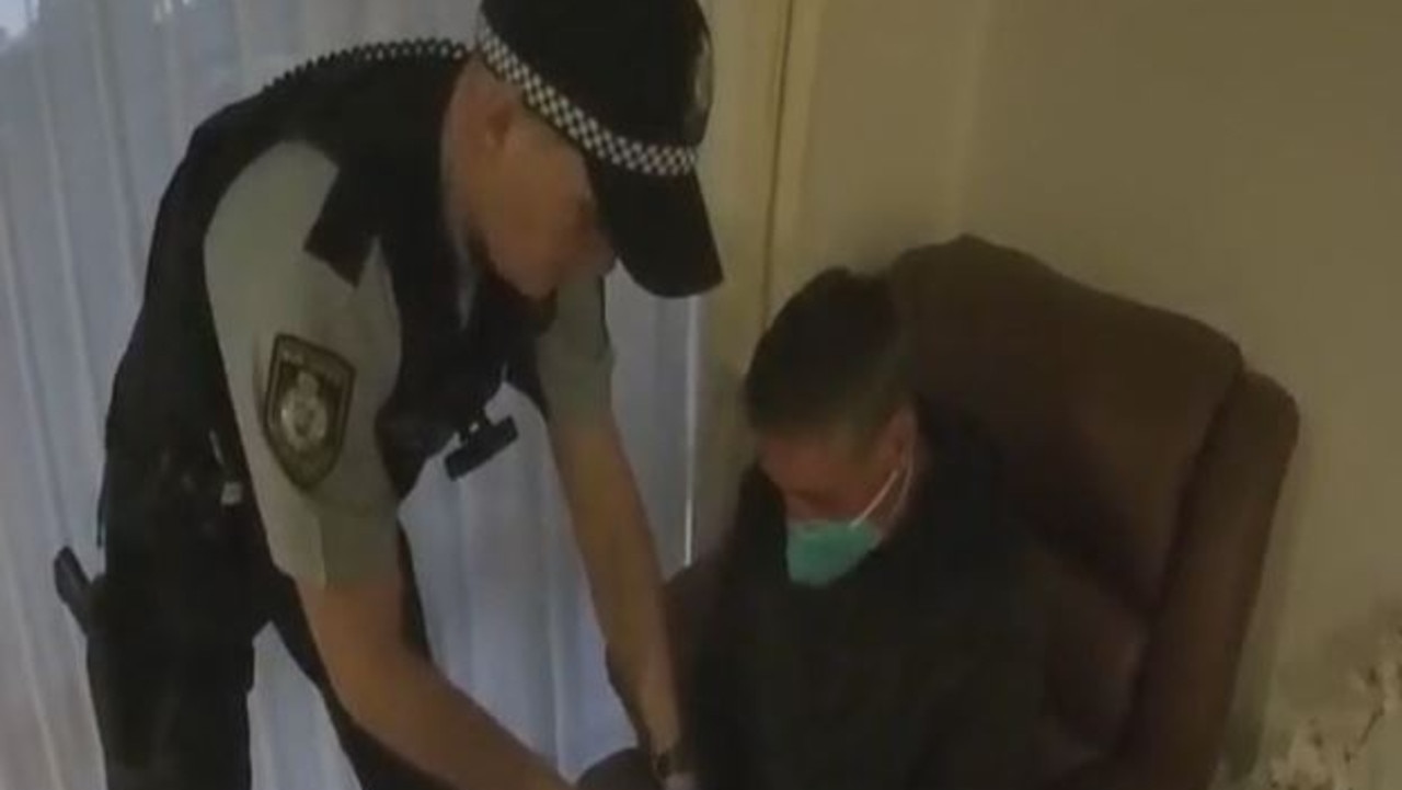 Pot plant killer’s confession caught on video