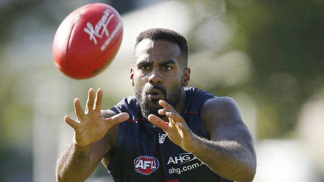 Heritier Lumumba’s time at Collingwood is being reviewed by the club. Picture: Michael Klein