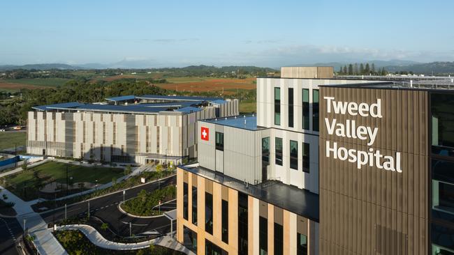 The new $723.3 million Tweed Valley Hospital at Cudgen in the Tweed will open on Tuesday, May 14. Picture: Dean Whitling/Supplied