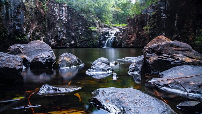 Dalwood Falls in Dalwood, northern NSW.