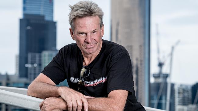 Sam Newman is seriously considering a run for lord mayor. Picture: Jake Nowakowski