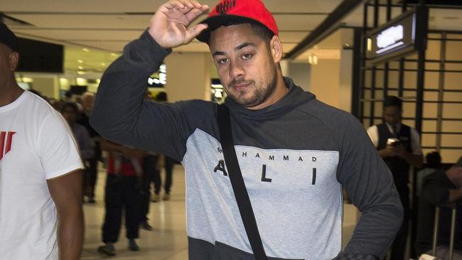 Supplied Editorial Jarryd Hayne - first send