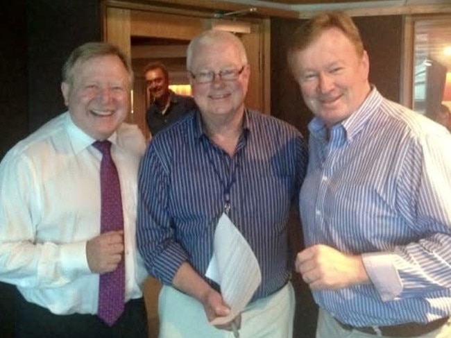 Peter Hitchener, Denis O'Kane and Denis Walter, Picture: Supplied