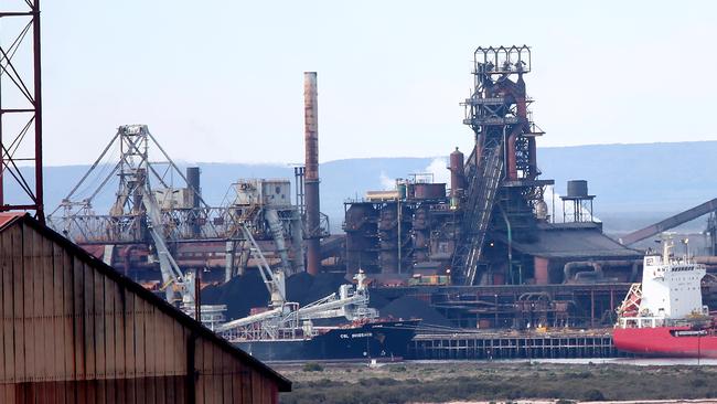 Arrium’s OneSteel operation at Whyalla. Pic: Calum Robertson