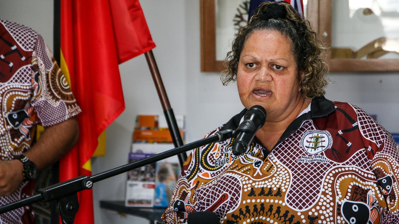 Cherbourg Aboriginal Shire Mayor Elvie Sandow. Picture: Holly Cormack