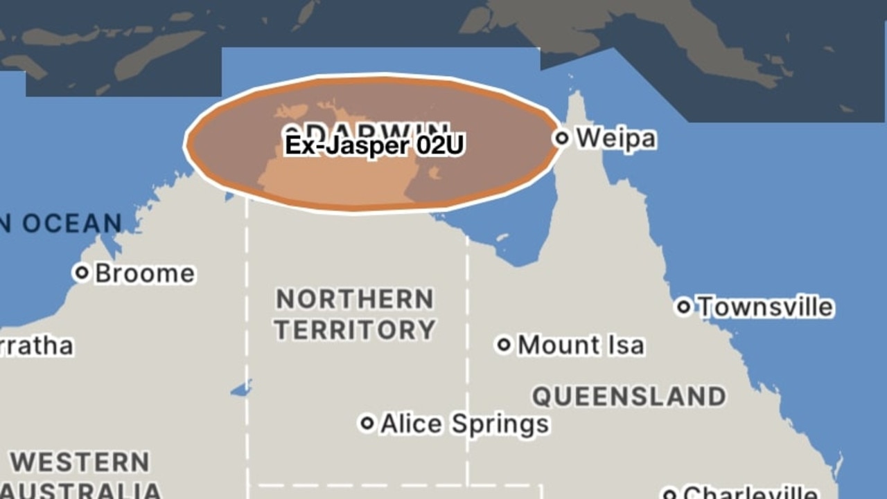 There is the possibility Jasper could reform and cause even more issues in the Northern Territory. Picture: Bureau of Meteorology