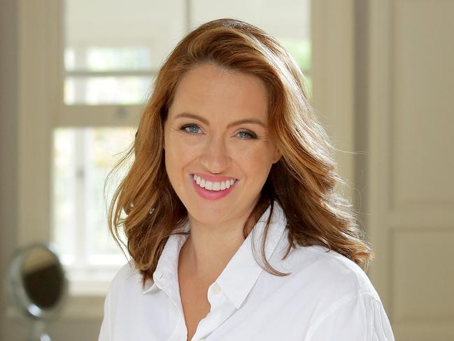 New fashion website Beauticate launched by former vogue Health and Beauty Director Sigourney Cantelo. Pictured in her North Sydney home office. Photo: Adam Ward