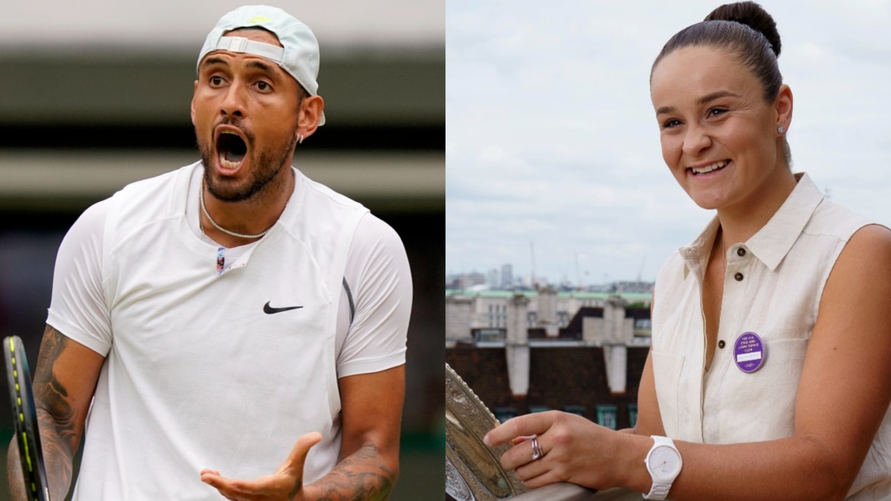 'If only' Nick Kyrgios could 'channel' Ash Barty