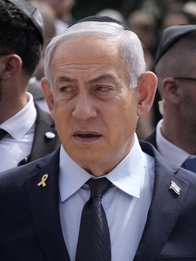 Israeli Prime Minister Benjamin Netanyahu. Picture: AFP