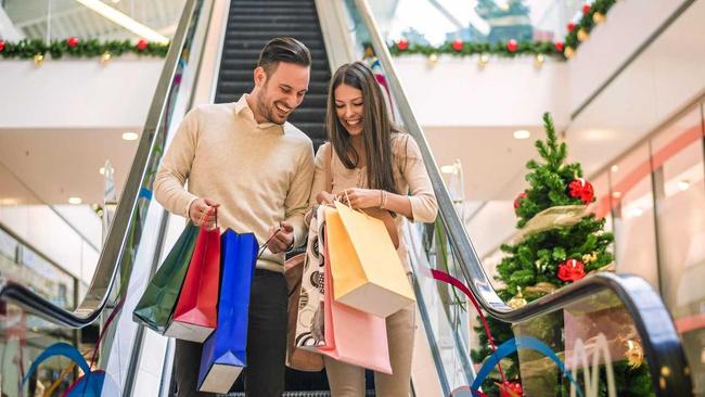 'GET OUT OF MY WAY': Chatterbox takes on Christmas shoppers. Picture: Ivanko_Brnjakovic