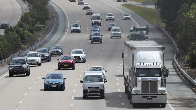 The Pacific Motorway (M1). Picture: Glenn Hampson