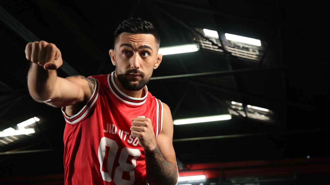 EMBARGOED - TALK TO DAILY TELE PIC DESK BEFORE USE UFC fighter Suman Mokhtarian pictured at Top Team gym in Wentworthville in Sydney , ahead of his UFC fight at UFC Fight Night 142 in Adelaide on December 2nd. Picture: Richard Dobson