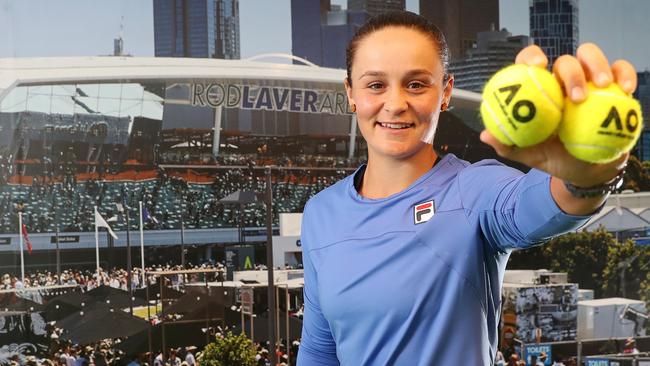 Aussie star Ash Barty will be a major drawcard in Melbourne during the summer of tennis.