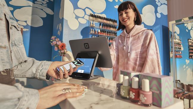 Block will introduce AfterPay payments at its point of sales system across Australian and the US on Wednesday. Picture: Supplied