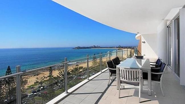 A three bedroom apartment at Mooloolaba sold for a whopping $4.4 million, 10 times the median unit price in the area.