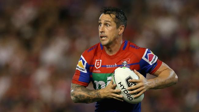 Mitchell Pearce has struggled for form early in 2019. (Photo by Ashley Feder/Getty Images)