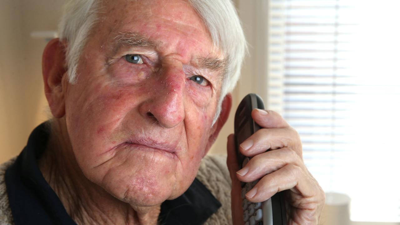 Elderly people and other vulnerable Australians are especially prone to believing scammers purporting to be from the ATO. Picture: Mike Dugdale