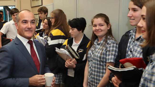 Education Minister James Merlino Gives Thornbury High School 5m