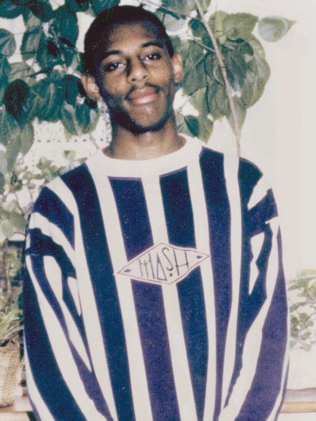 Teenager Stephen Lawrence was the victim of racist attack by white youths who stabbed him to death at a bus stop in southeast London in 1993.