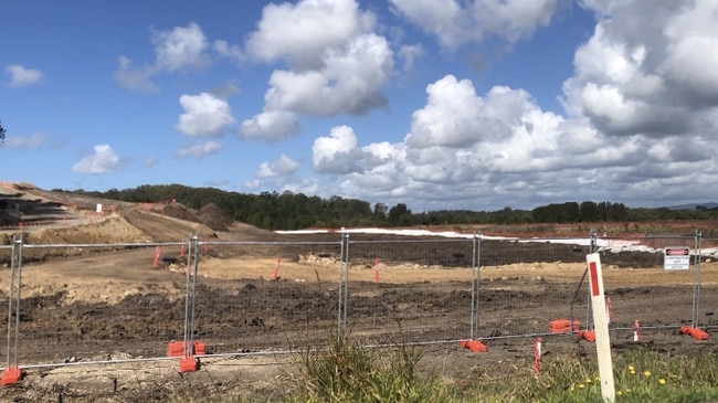 Work has started on a sewerage treatment plant at Redland Bay on the Logan River. Picture: Judith Kerr