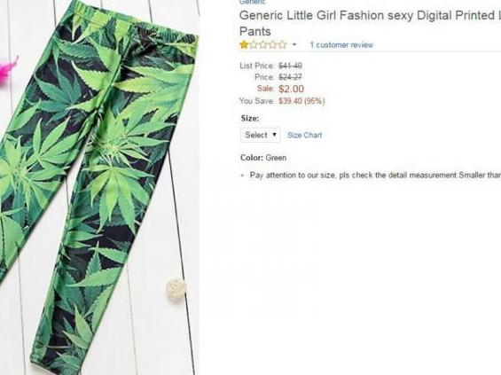 Mums furious over toddler leggings