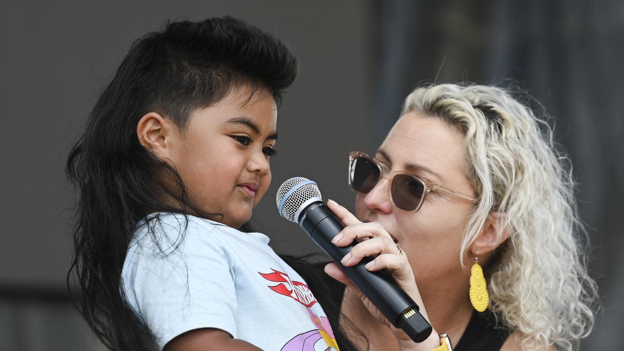 The mullet competition, including the junior event, is well known. Picture: NCA NewsWire / Martin Ollman