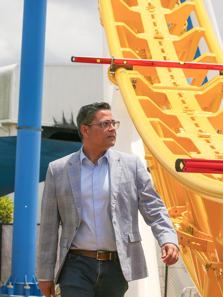 Village Roadshow Theme Parks Chief Operating Officer Bikash Randhawa. Picture: Glenn Campbell.