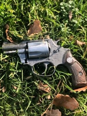 A revolver was also seized by police officers. Picture: NSW Police